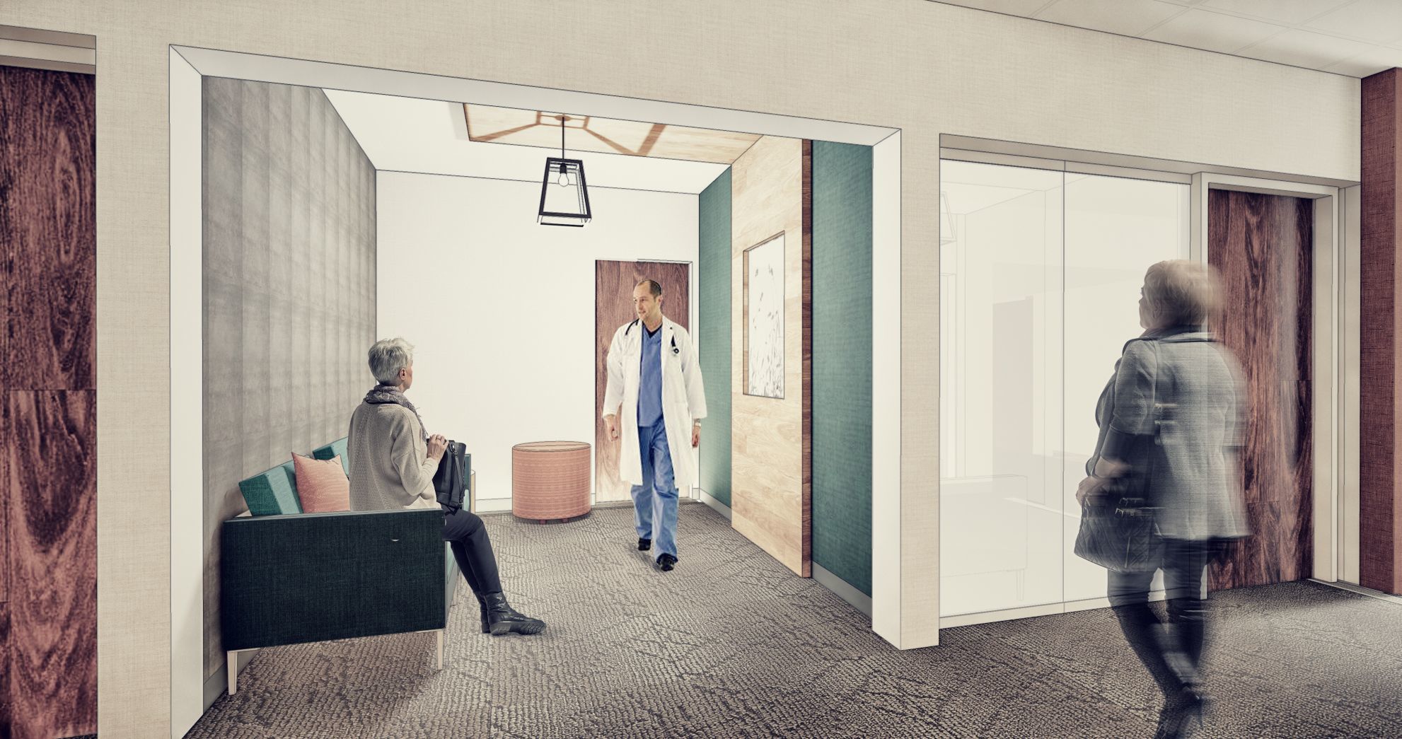 Doctor and Family Consultation Rooms